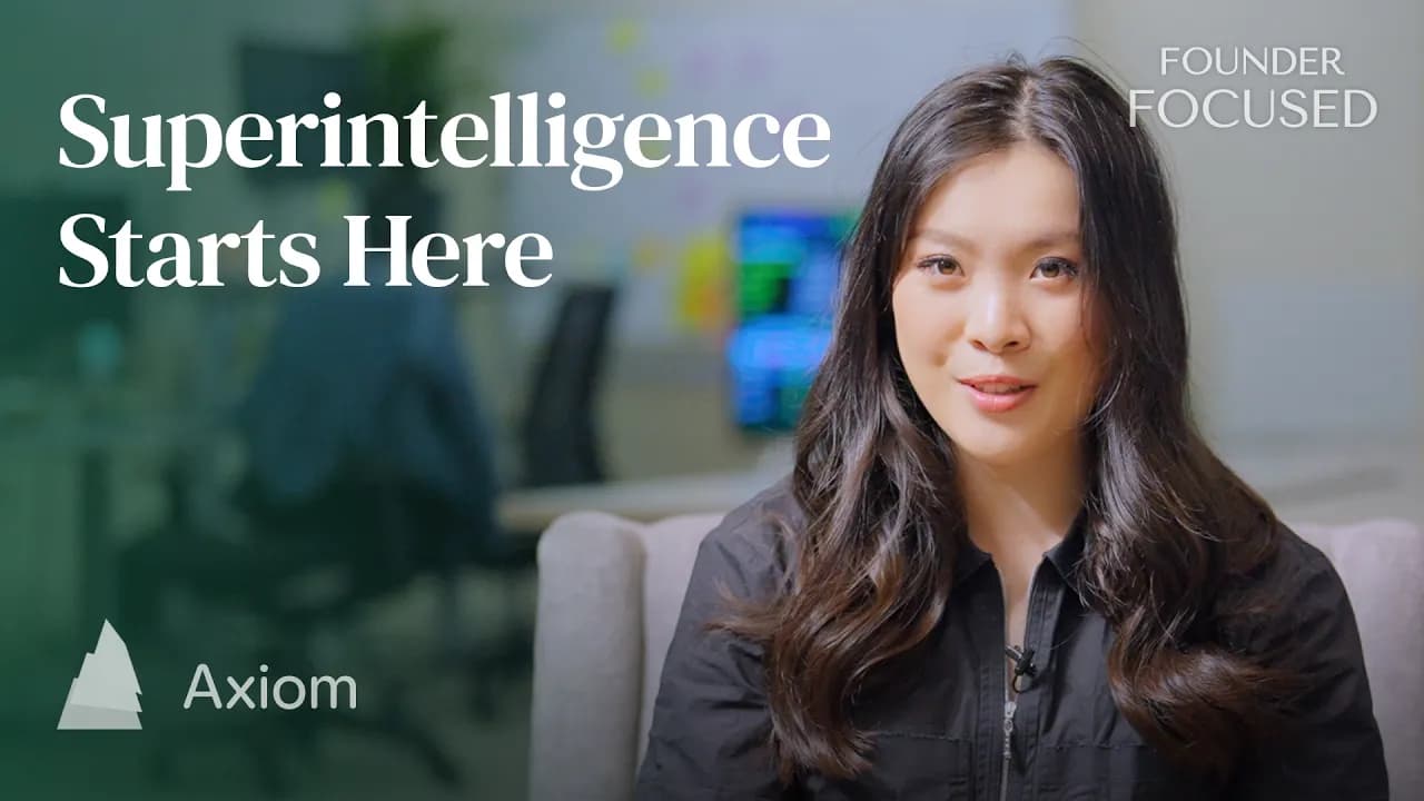 This 24-Year-Old Founder Raised $64M to Build World’s First AI Mathematician | Axiom, Carina Hong