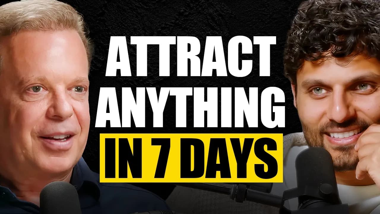 Dr. Joe Dispenza: Rewire Your Brain In 7 Days To Attract Anything