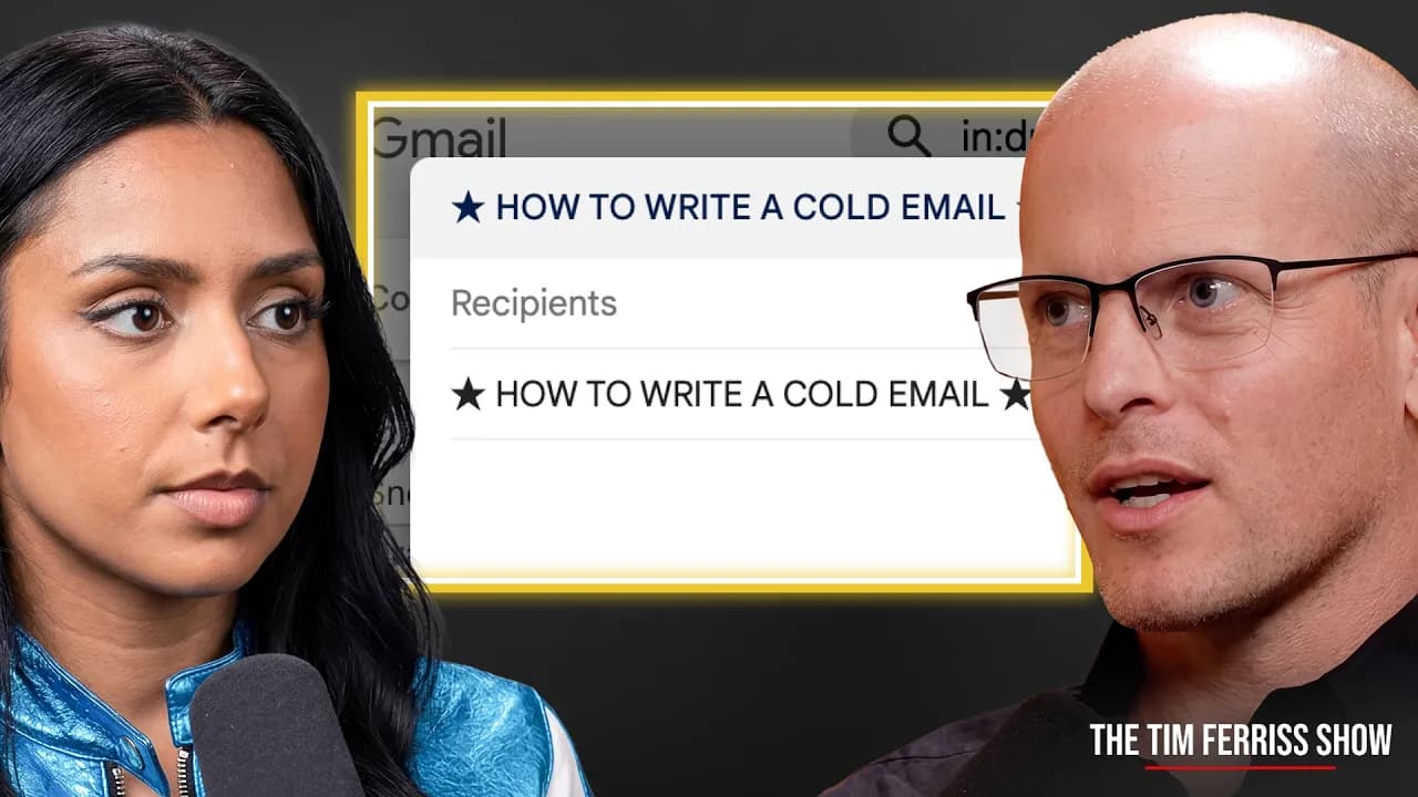 Tim Ferriss’s Cold Email Playbook (Step by Step)