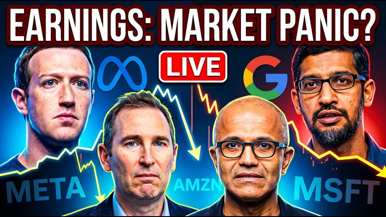 LIVE: MSFT, META, AMZN, AND GOOGL EARNINGS REPORT 2026