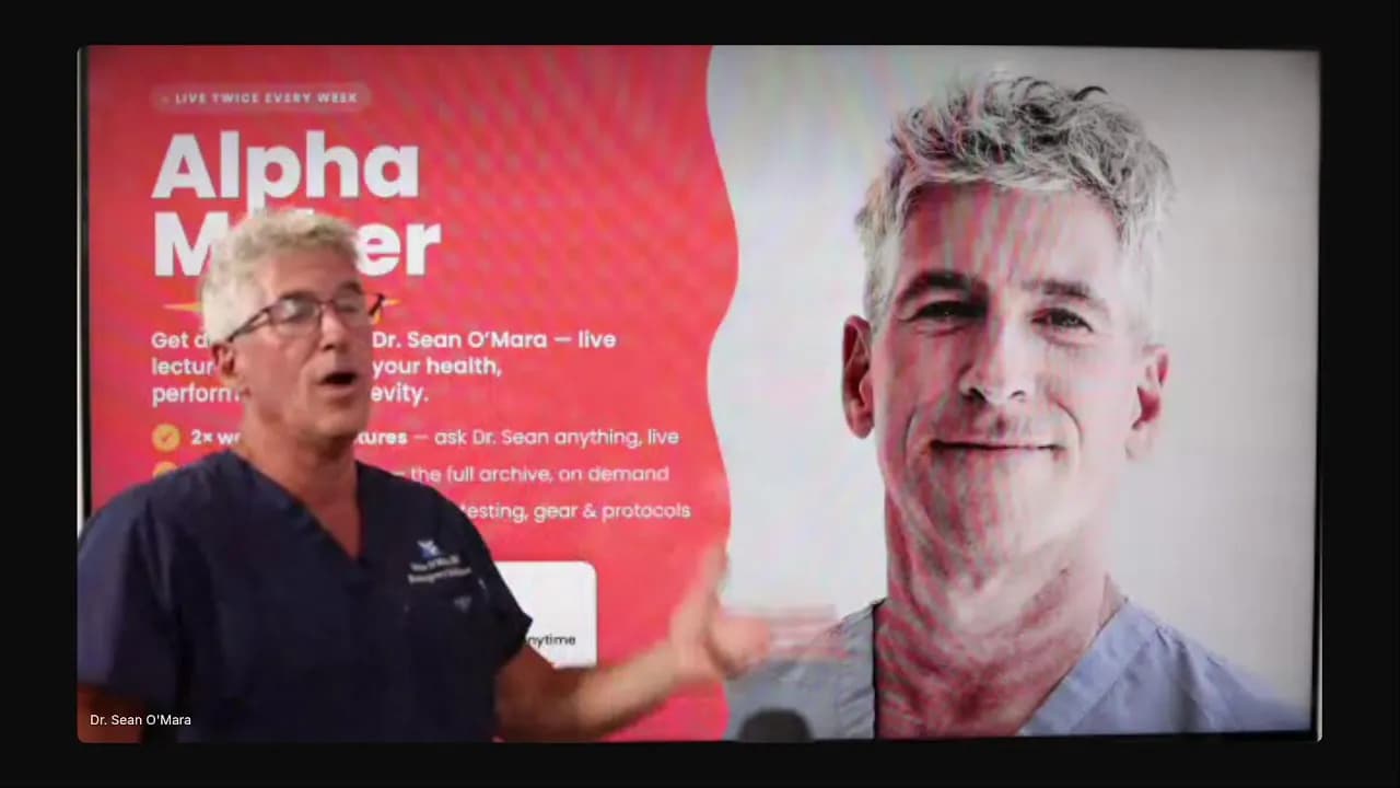 Live From Dr. Sean, The Hidden Fat Your Doctor Never Looks For