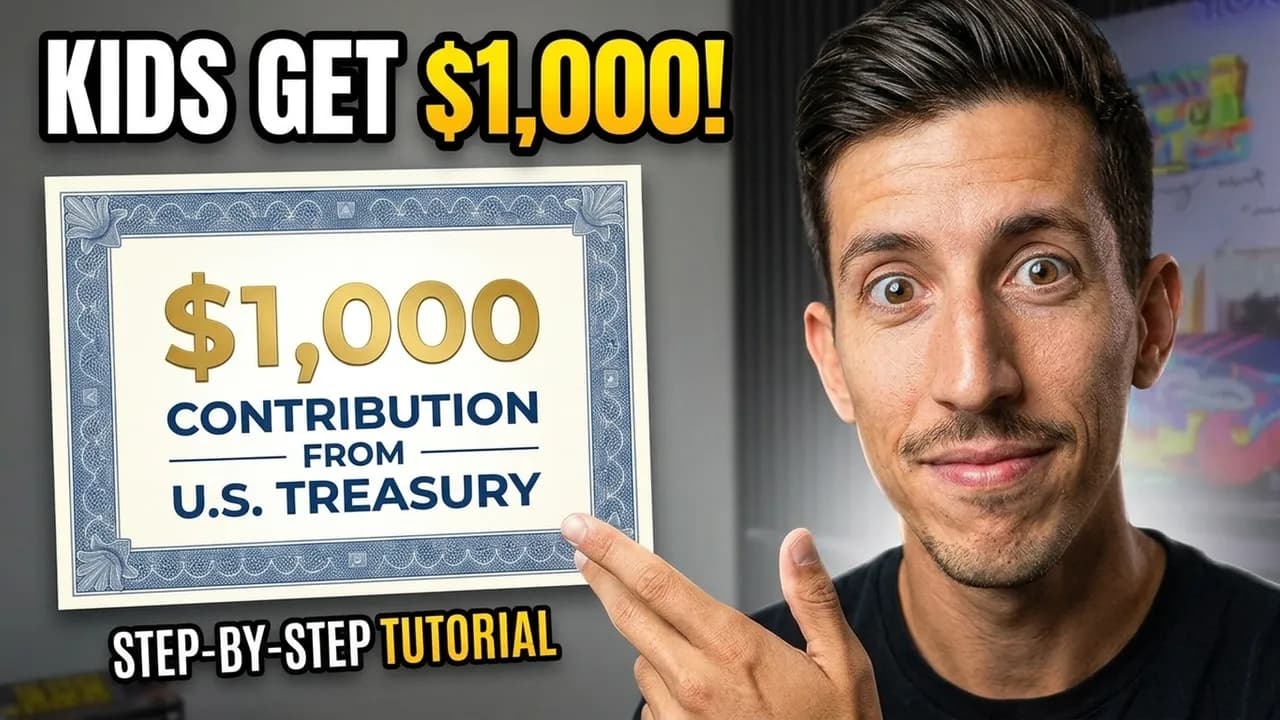 How To Apply For The $1,000 Trump Account For Kids (Tutorial)