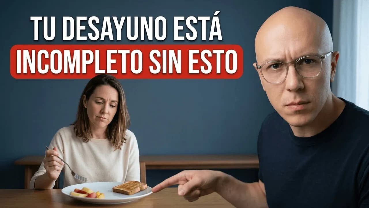 Desayuno y picos de glucosa, el orden en que comes sí importa