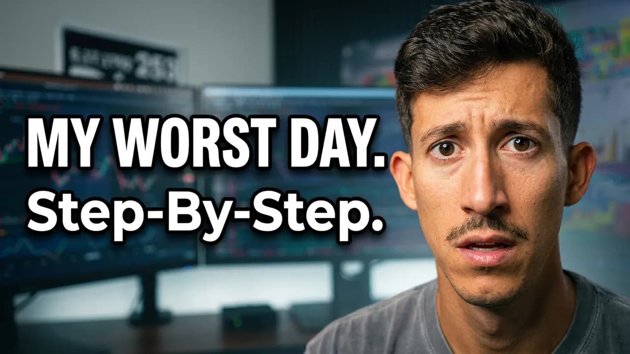 My Worst Trading Day This Month Broken Down Step-By-Step