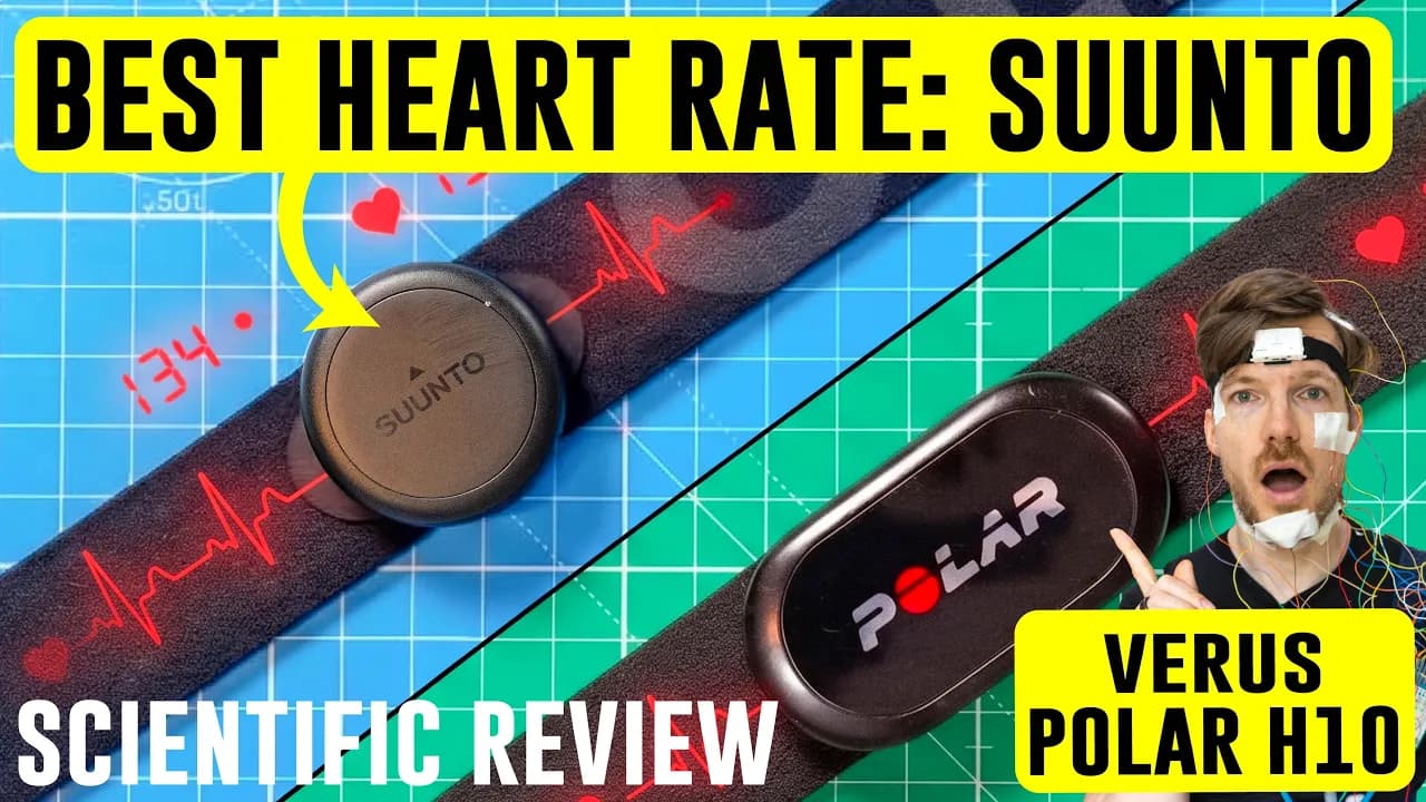 BEST Heart Rate: Suunto ECG Chest Strap! (Scientific Review)