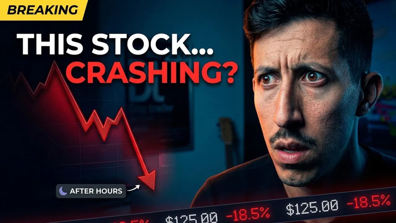 BREAKING: THIS STOCK IS CRASHING AFTER HOURS...