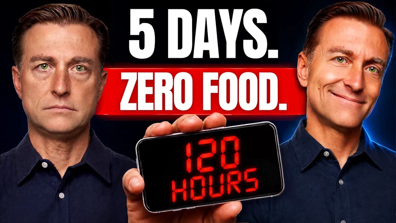 What 5 Days Without Food Does To Your Body (Day 3 is Incredible)