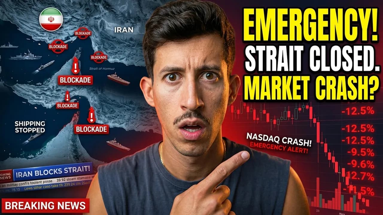 Iran Closing Strait of Hormuz | Stock Market Emergency Update