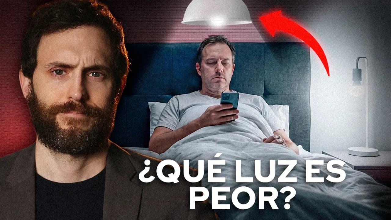 Esto ES PEOR que USAR el CELULAR antes de ir a DORMIR
