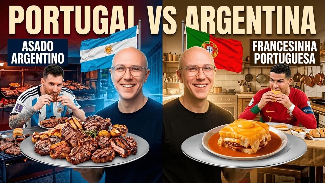 Portugal VS. Argentina ¿Quién Tiene La Mejor Alimentación? Te Revelo La Mejor Dieta De Estos Países