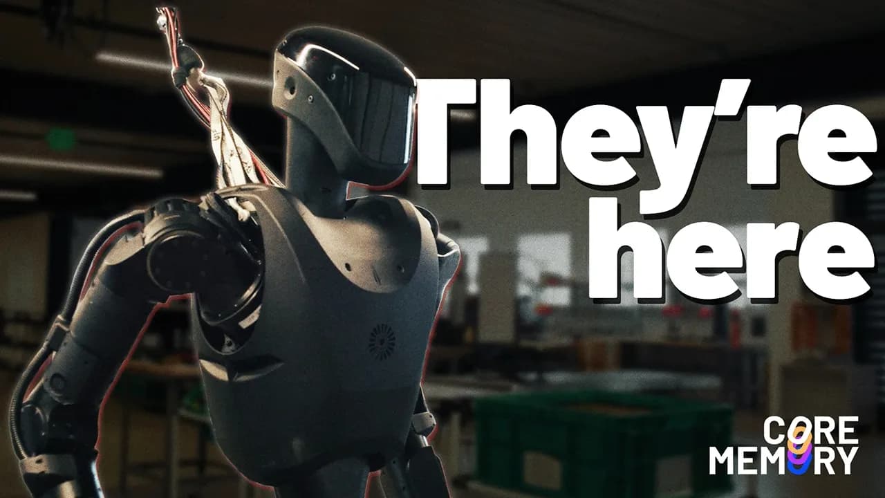Watch A Humanoid Robot Come To Life