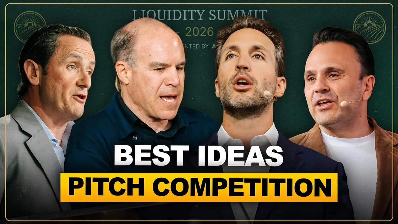 All-In's Best Ideas Pitch Competition: 4 Investors Present Their Top Trades Live
