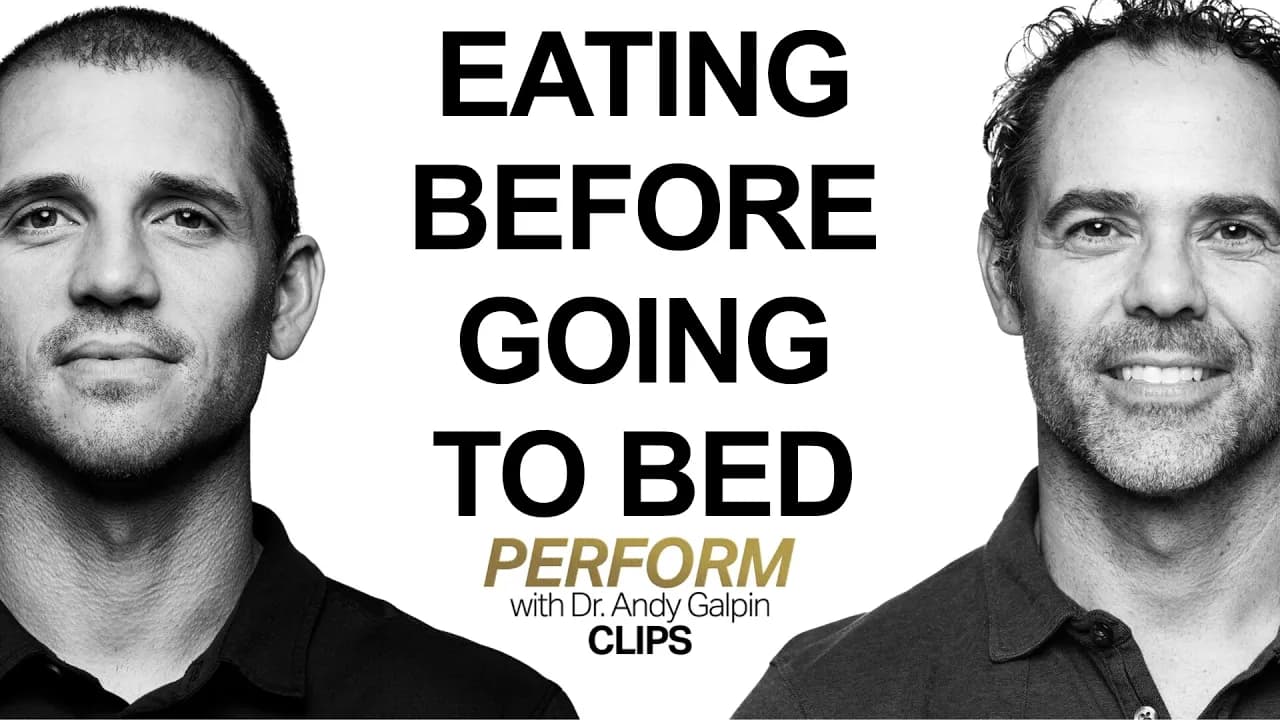 The Truth About Eating Before Bed | Dr. Michael Ormsbee & Dr. Andy Galpin