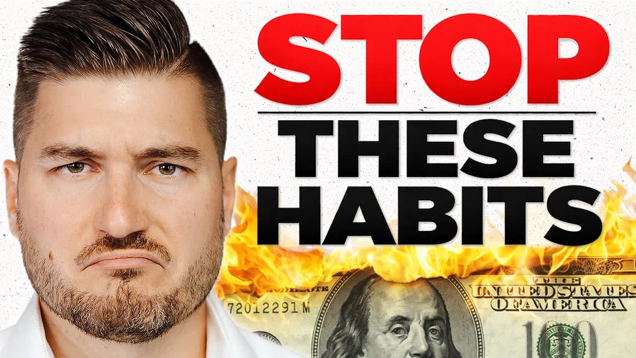 These 8 Money Habits Are Quietly Keeping YOU Poor