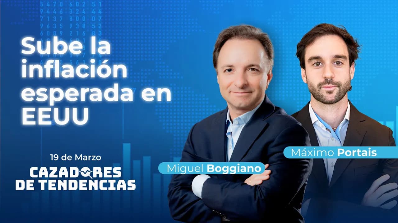 Sube la inflación esperada en EEUU | Cazadores de Tendencias 19/03/2026