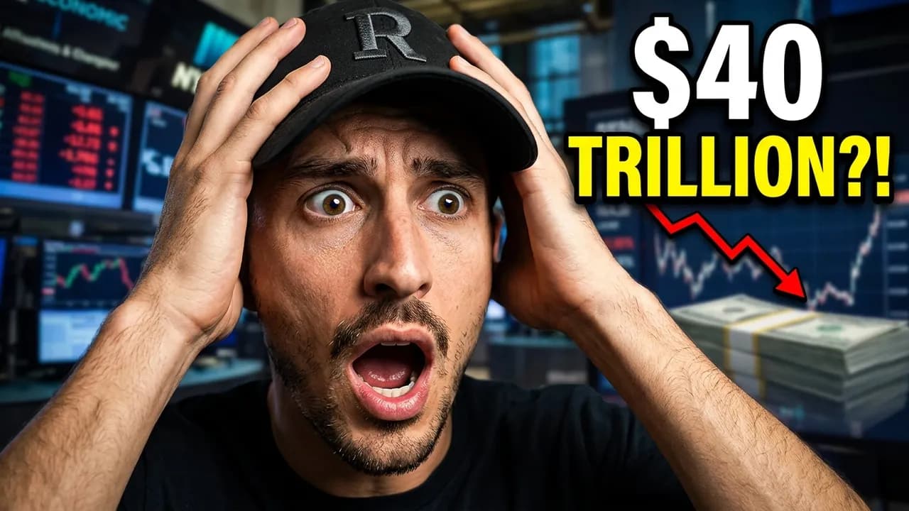 Record Debt Hits $40 Trillion | Market Collapse Coming?