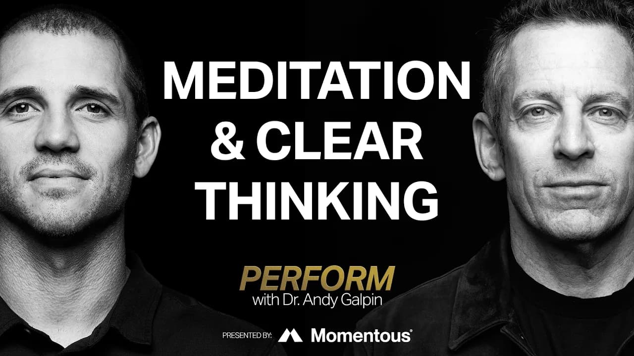 How to Think Clearly in an Age of Distraction | Sam Harris