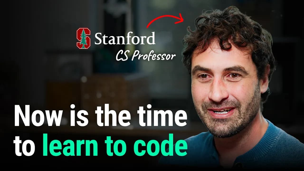 Stanford CS Professor: AI Can Code. That’s Why You Should Learn | Chris Piech
