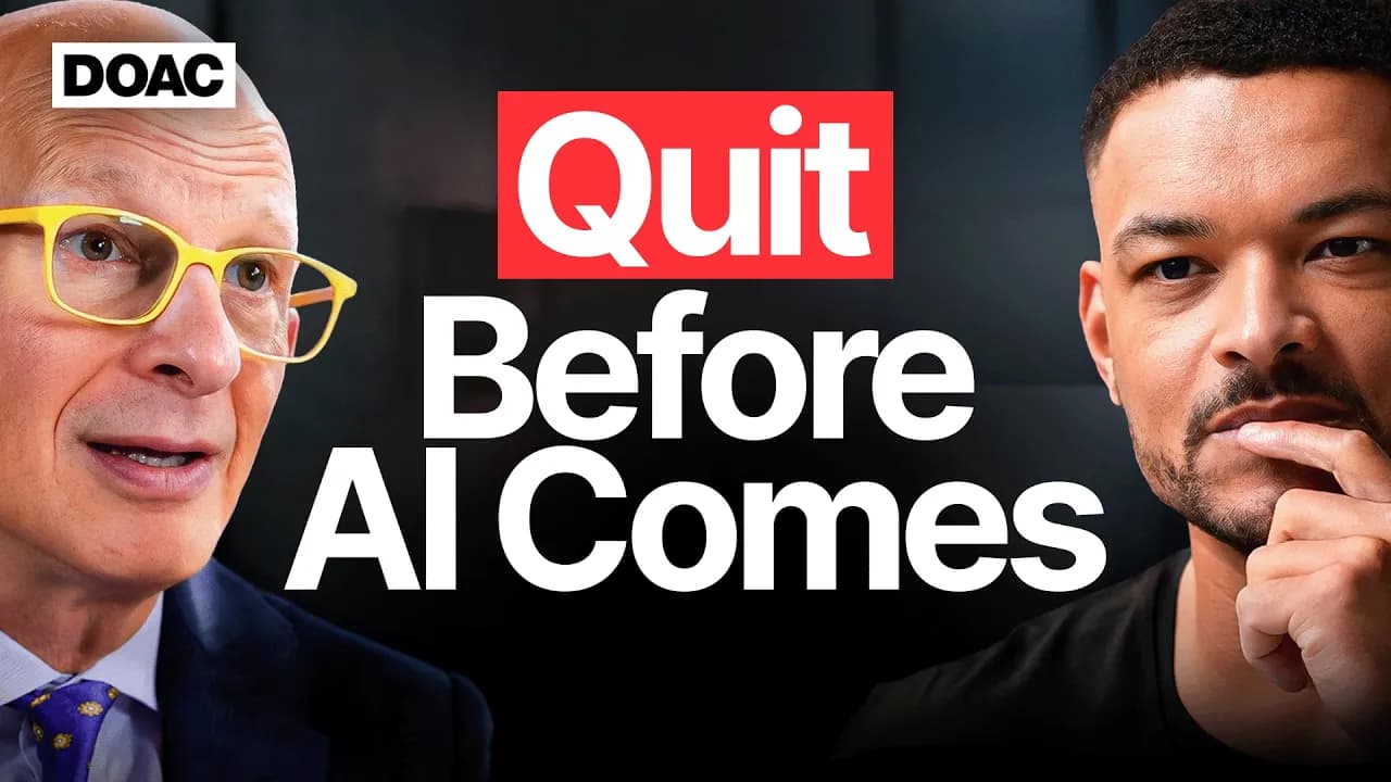 The Quitting Expert: Quit NOW Before AI Makes The Choice For You, This Is a Superpower! | Seth Godin