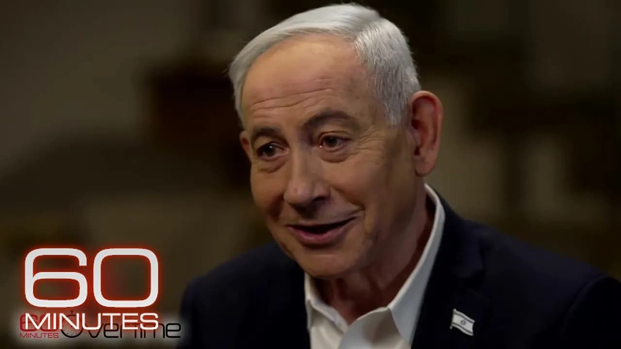 Extended interview: Israeli Prime Minister Benjamin Netanyahu