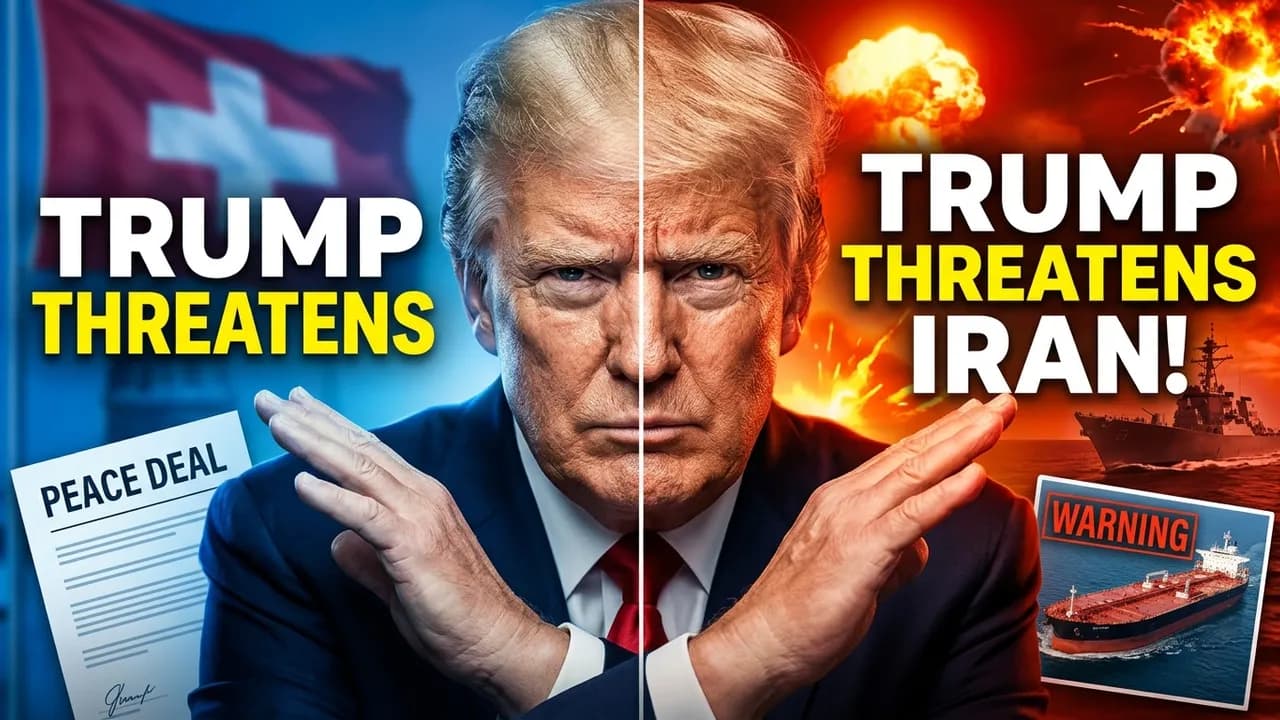 WARNING: Trump Just Threatened Iran - Peace Deal Cancelled?