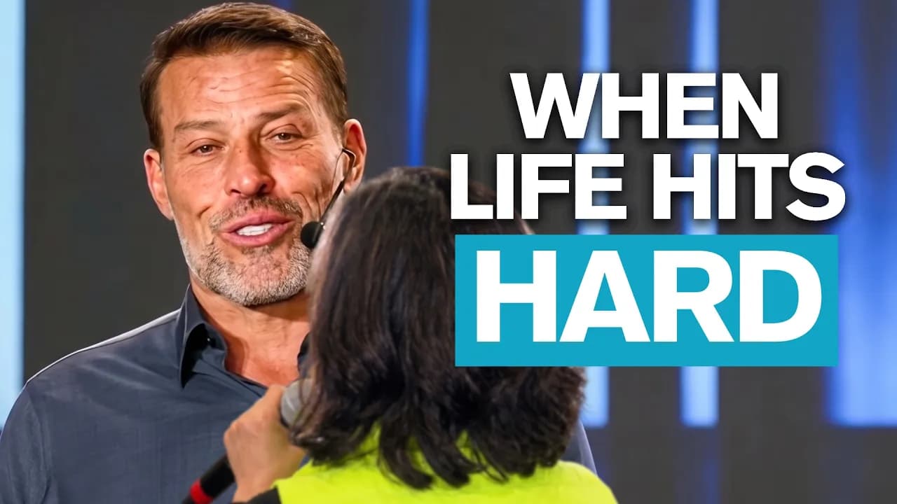 Tony Robbins Helps Her Use the Power of Her Own Mind to Manifest A Better Life
