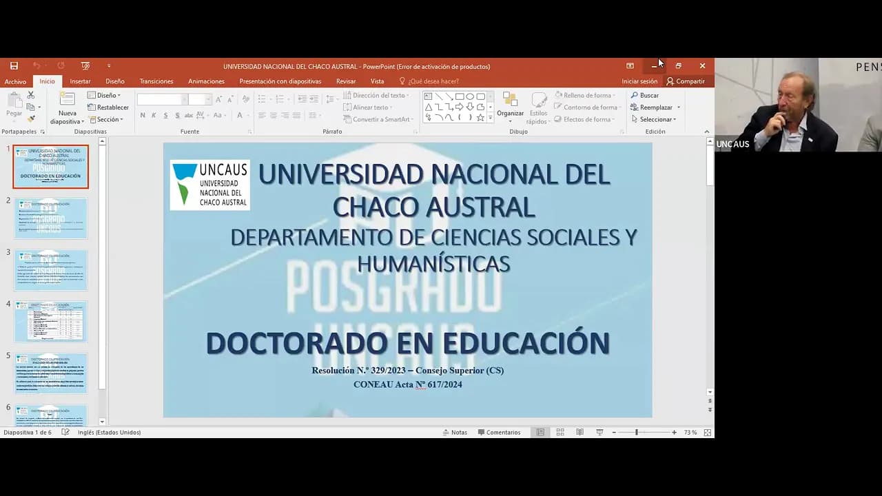 doctorado educacion saenz peña 28/03