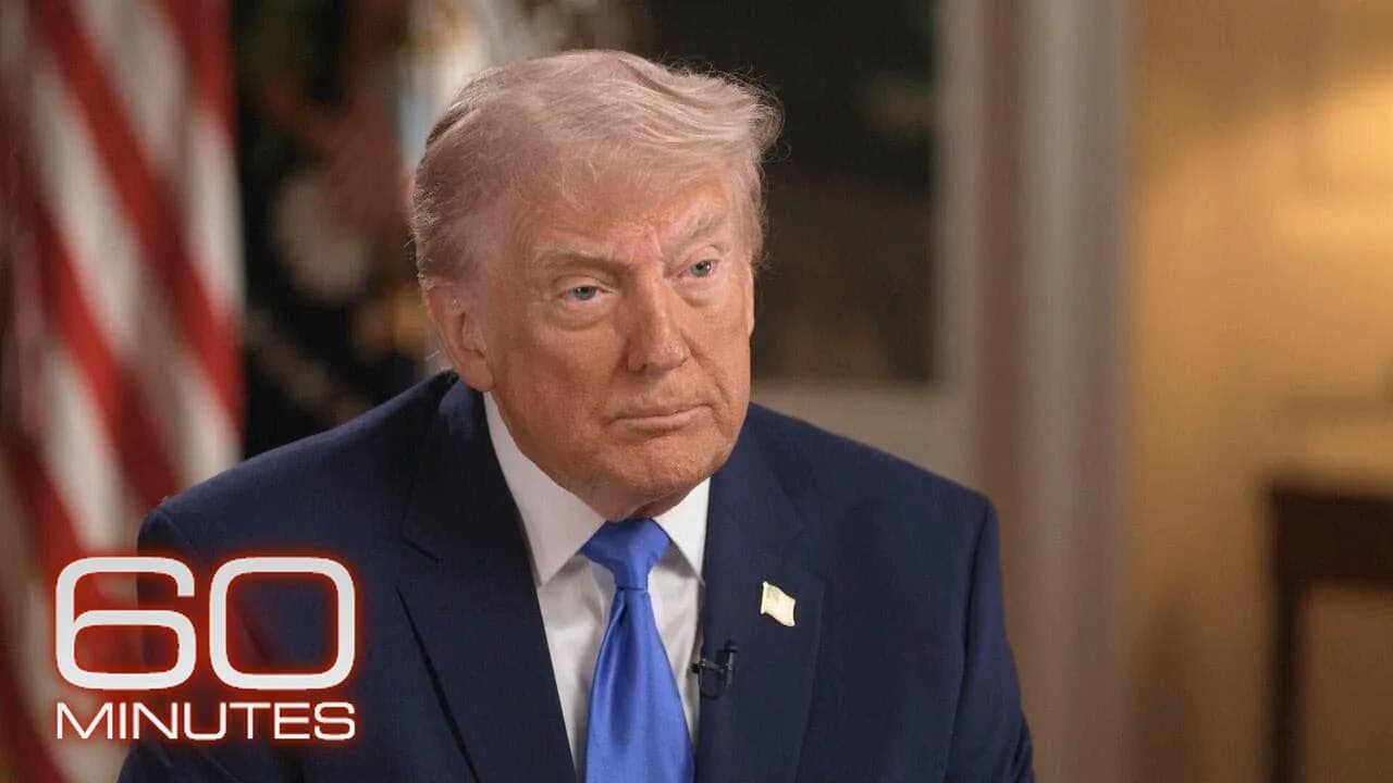 President Donald Trump: The 2026 60 Minutes Interview