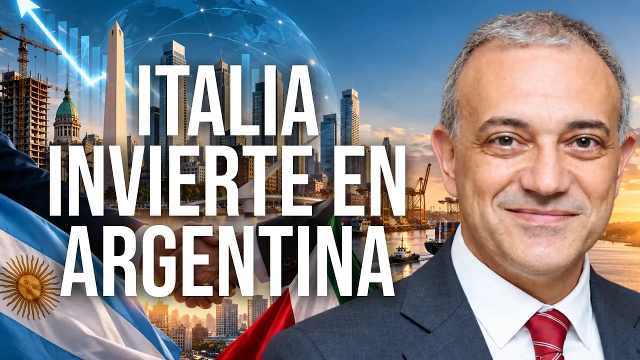 Claudio Farabola: El acuerdo de ENI-YPF es la señal que Italia esperaba
