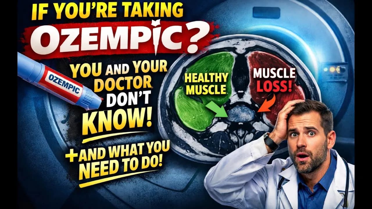 Taking Ozempic? What You & Your Doctor Don’t Know & What You Need to Do!