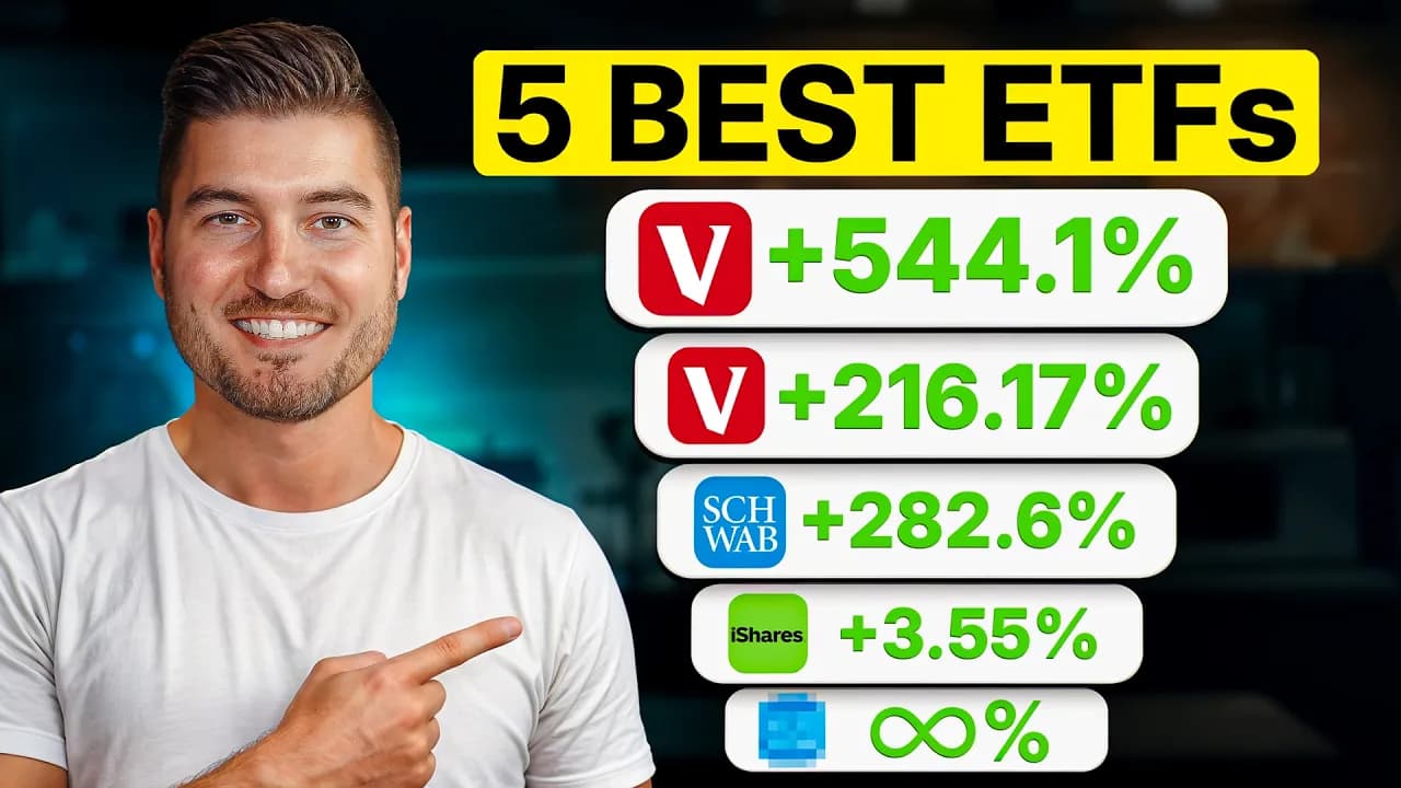 The ONLY 5 ETFs You'll Ever Need (Hold FOREVER)