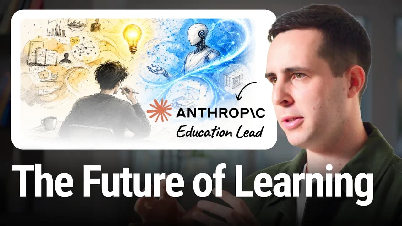 How the Top 1% of Learners Use AI to Think Better | Anthropic, Drew Bent