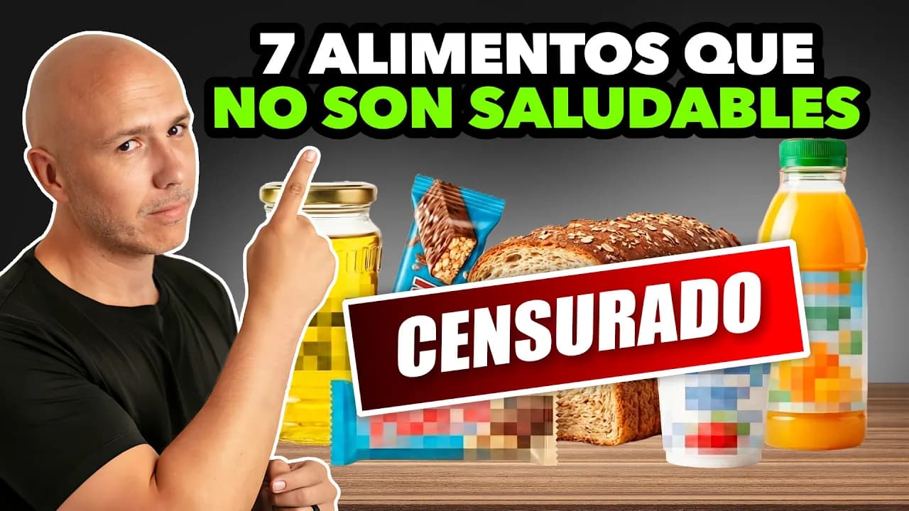 ¡Los Tienes En Tu COCINA Y Son VENENO! 7 Alimentos Que NO Son SALUDABLES Y Dicen Serlo