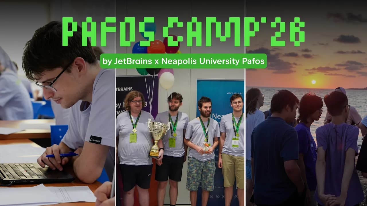 JetBrains Pafos Camp 2026: 12 Days of Competitive Programming