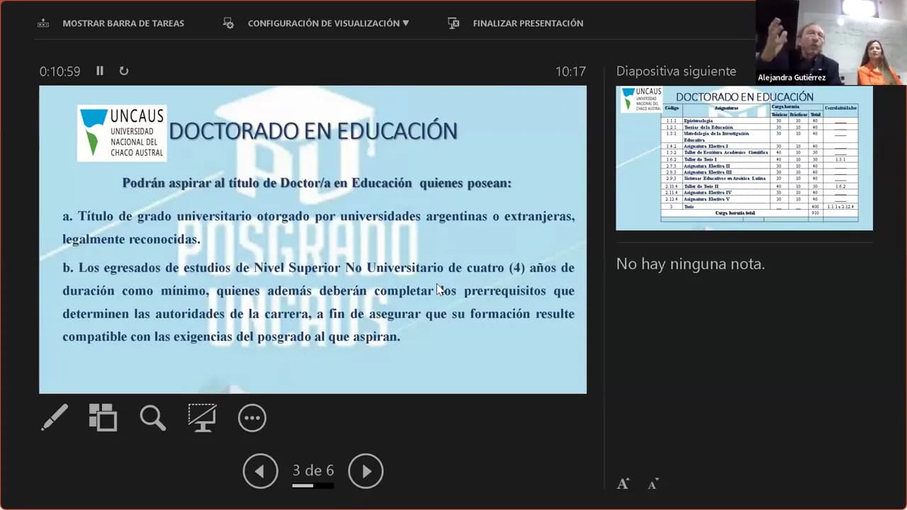 doctorado educacion resistencia 29/03