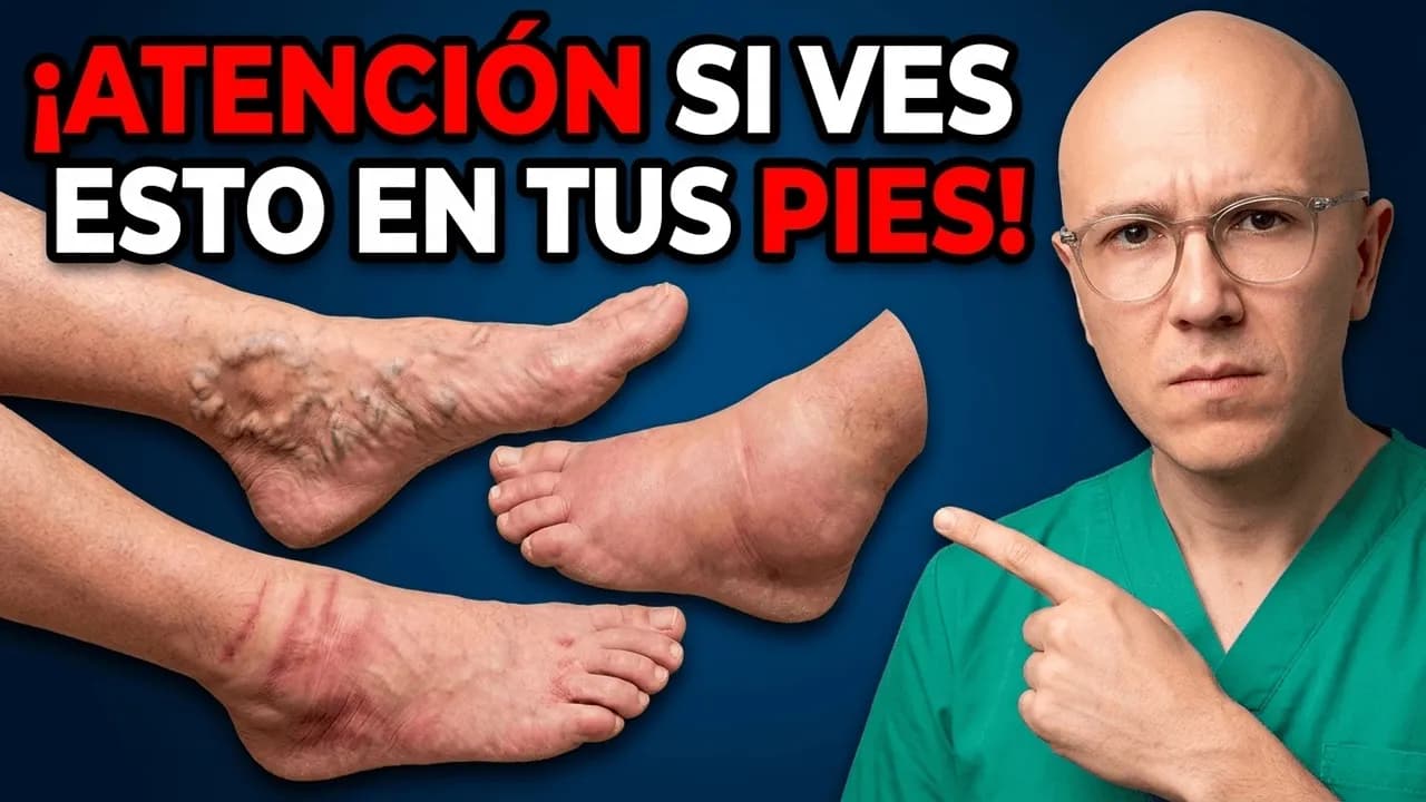 ¡ATENCIÓN! 5 Señales De PELIGRO Cardiovascular Y Cerebral Que Se Ven En Tus Pies | No Ignores ESTO