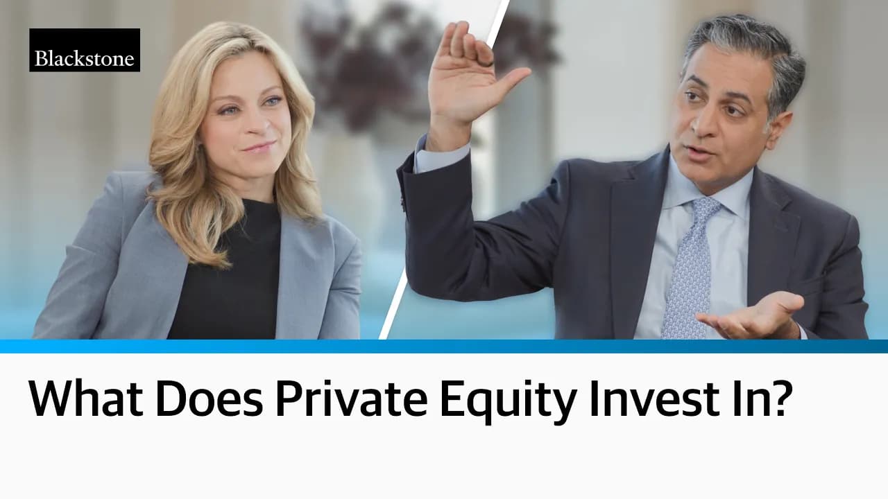 What Do Private Equity Investors Look For? Blackstone's Playbook