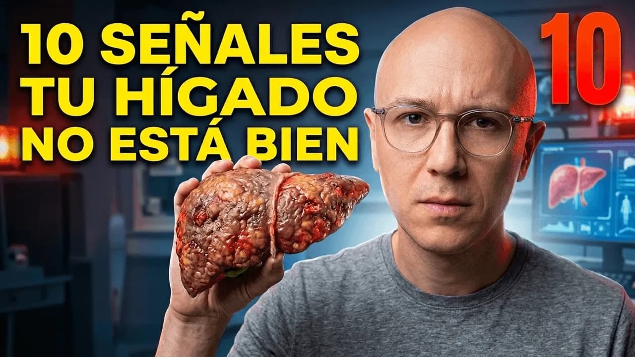10 Señales De Que Tu HÍGADO No Esta Bien (Más Común De Lo Que Crees) La Mayoría Las Ignora