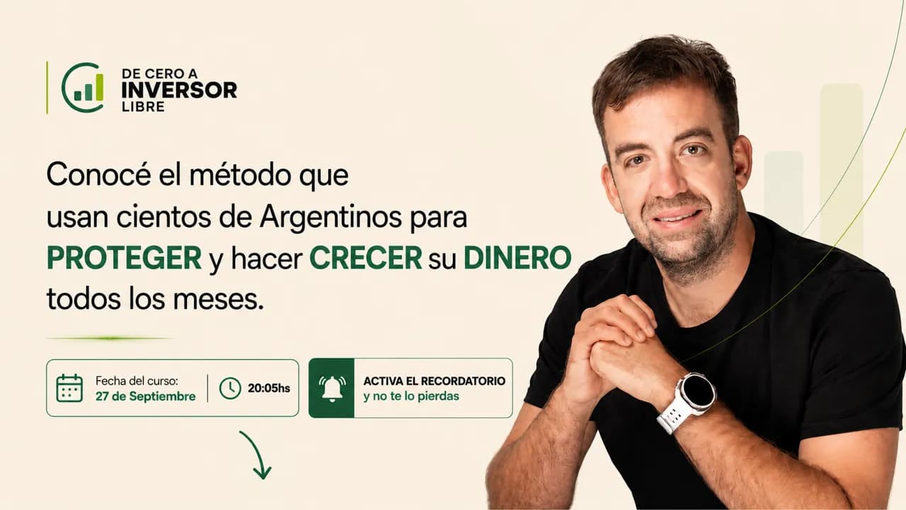 SEMINARIO ONLINE - DE CERO A INVERSOR LIBRE