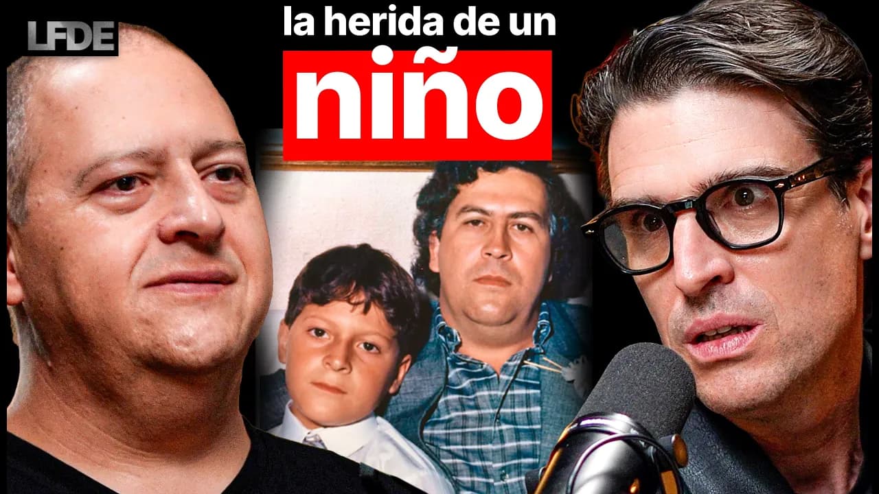 Ser un Niño y Saber que tu Padre Había Matado a Cientos de Personas (Juan Pablo Escobar)