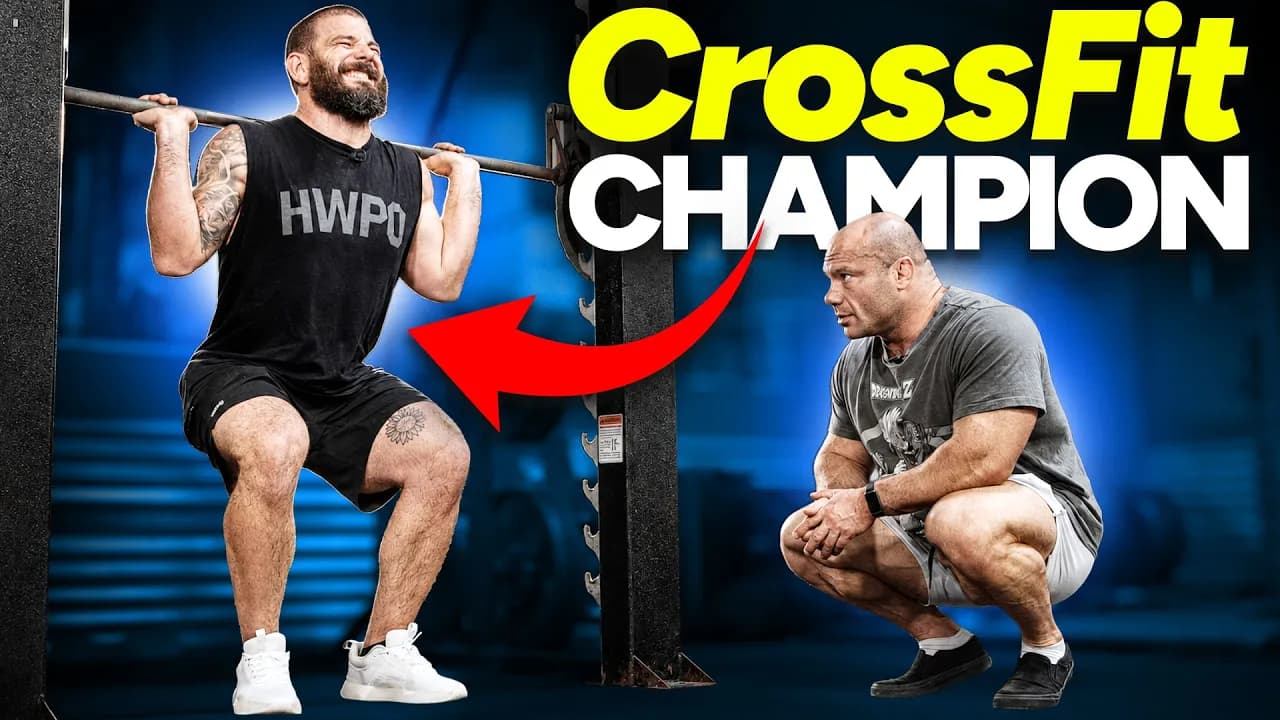 CrossFit Champion Tries Our Hardest Bodybuilding Workout (ft. Mat Fraser)