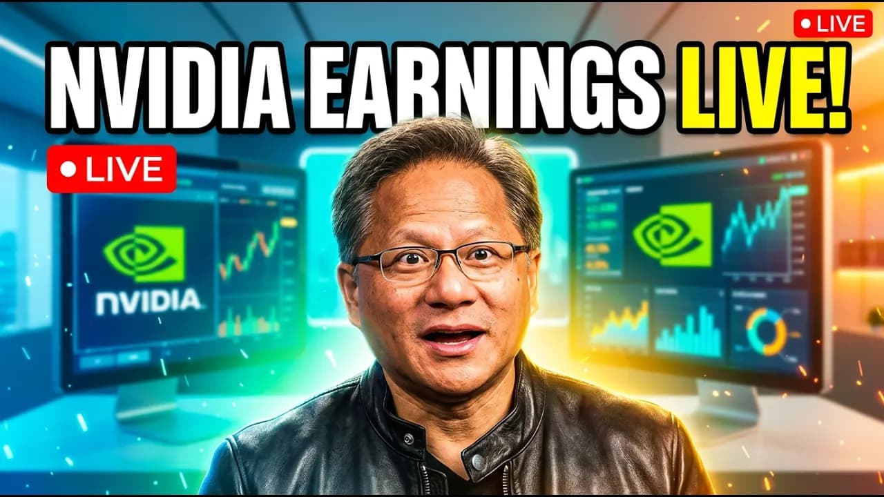 (LIVE NOW) NVIDIA EARNINGS REPORT 2026
