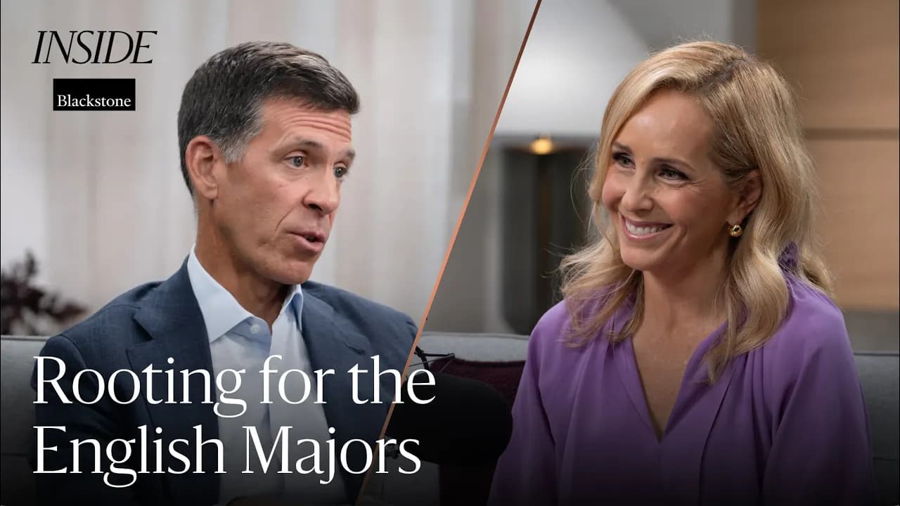 Goldman Sachs President & COO John Waldron: Rooting for the English Majors