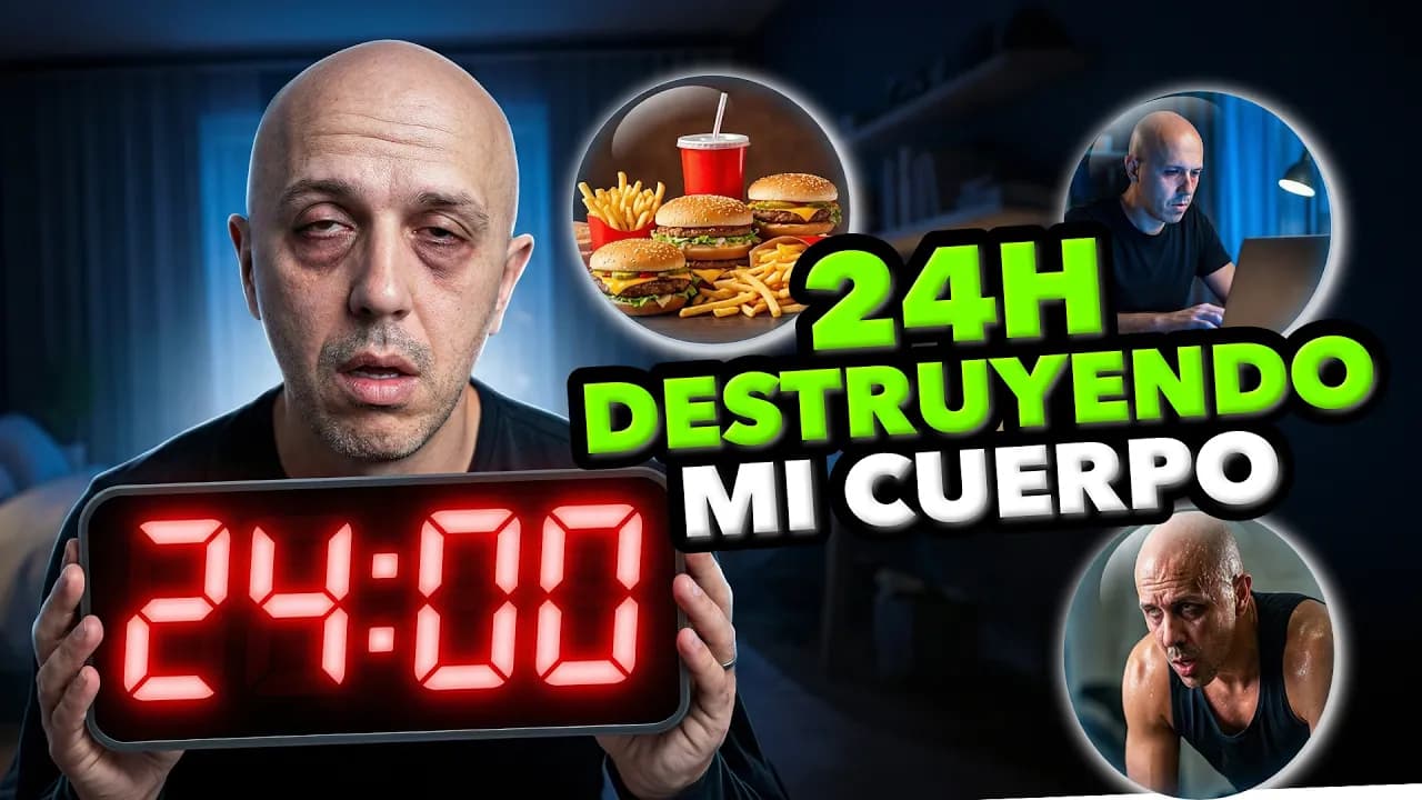 Pasé Un Día Haciendo Lo Que NO RECOMIENDO Y Estos Fueron los Cambios Que Tuvo Mi Cuerpo