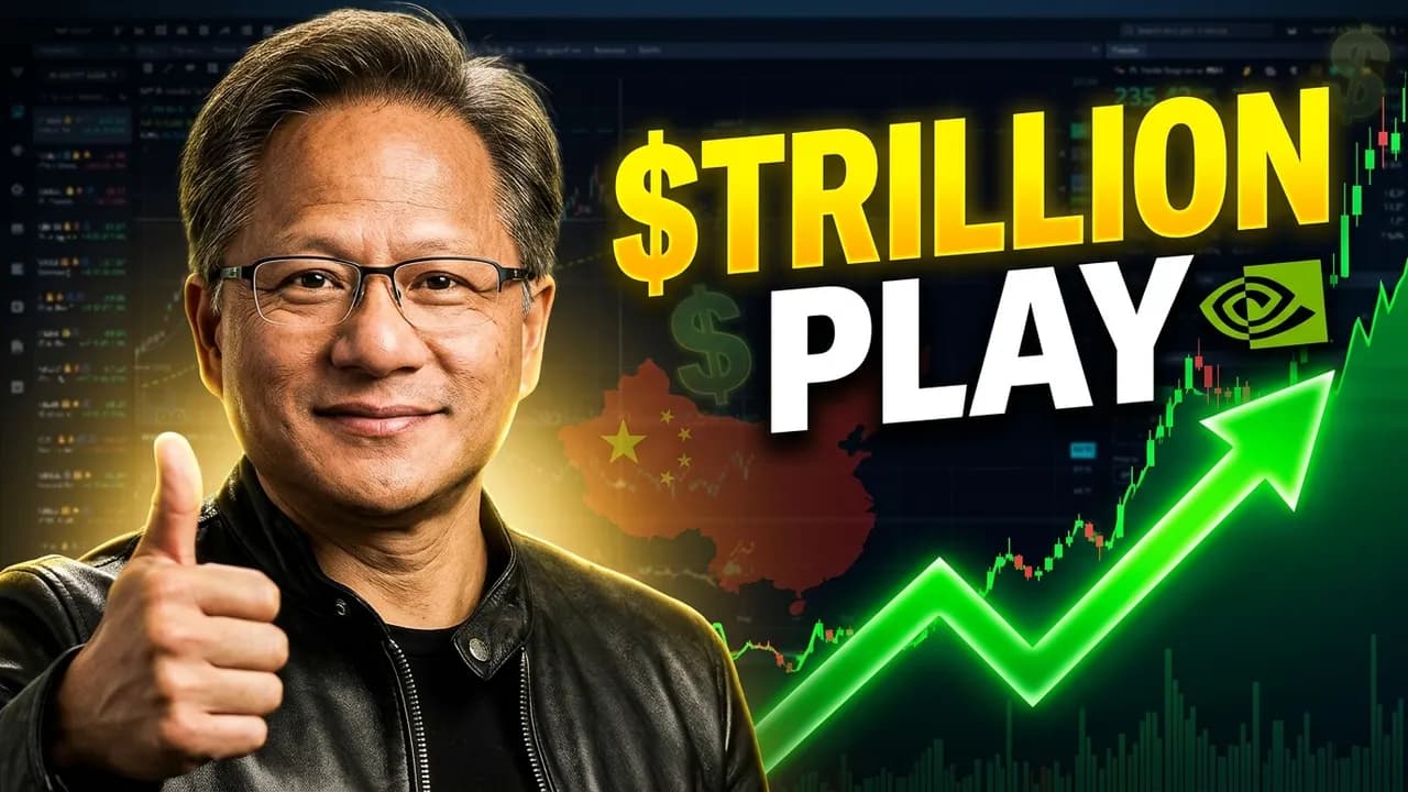 Jensen Huang Just Unlocked a $TRILLION Play in China