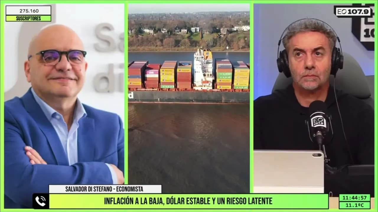 Salvador Di Stefano en EL OBSERVADOR 107.9