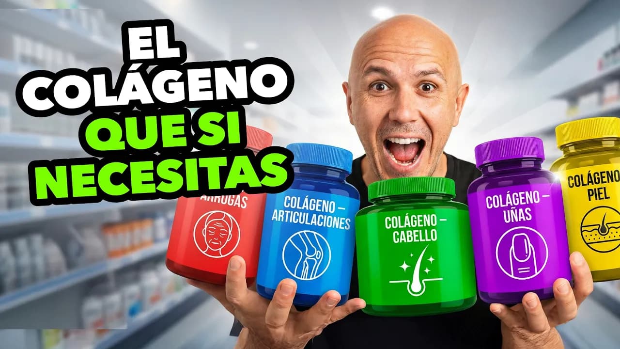 ¡Hay Un COLÁGENO Ideal Para Lo Que NECESITAS! Este Es El MEJOR COLÁGENO Para Tu Piel Y Arrugas