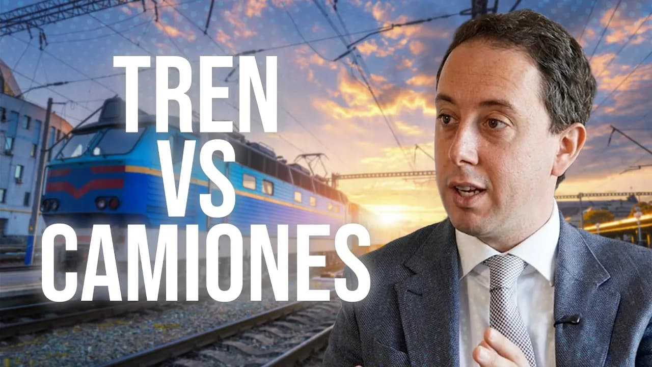 El tren cuesta la mitad… pero Argentina elige camiones