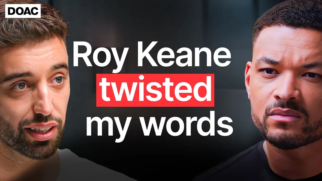 Bruno Fernandes: Roy Keane Twisted My Words. They Offered Me £200M, I Said No.