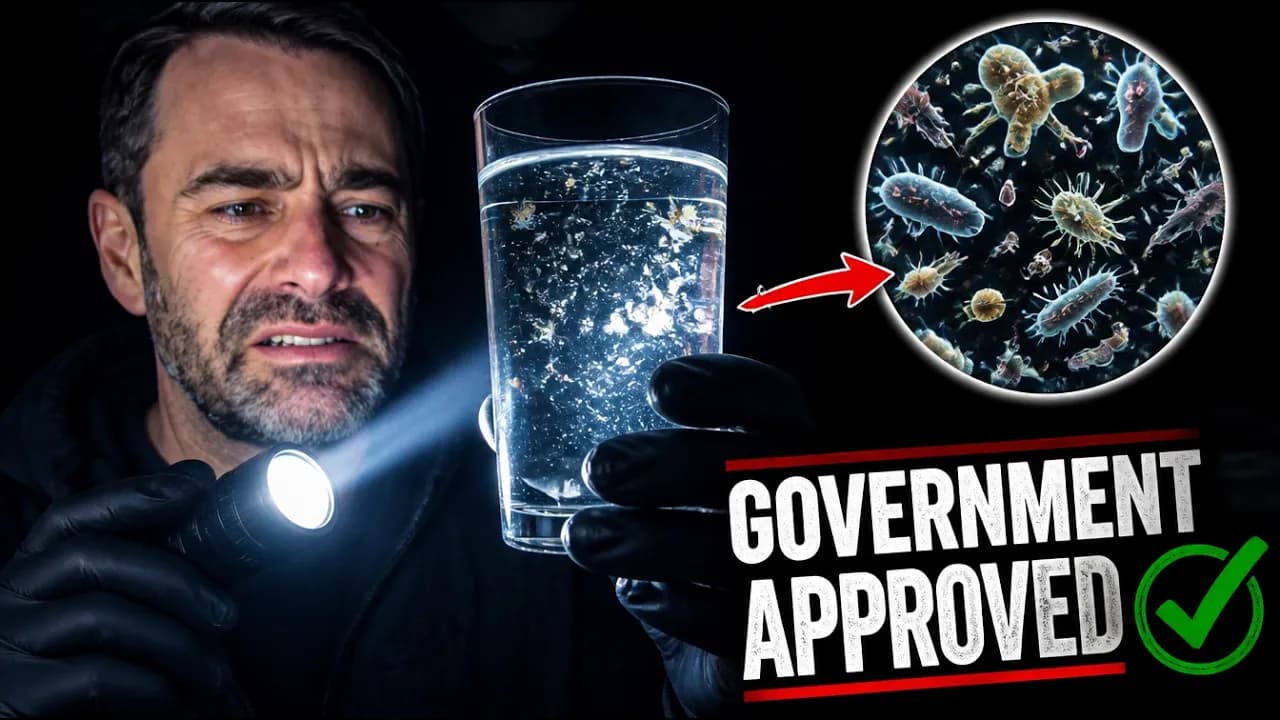Your Tap Water Is NASTY (And They're Hiding It From You)